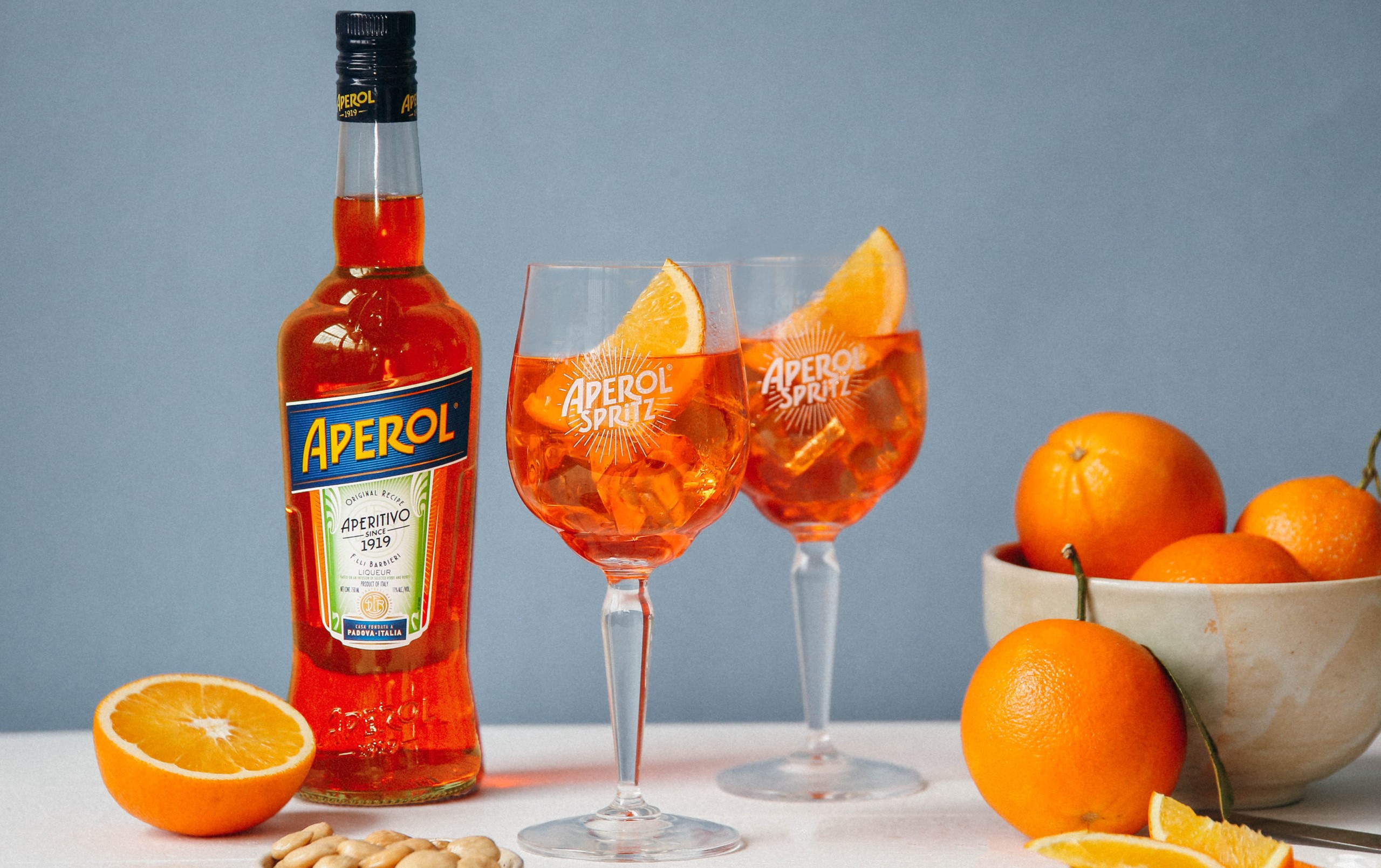 Lockdown cocktails with Aperol Spritz sampling!