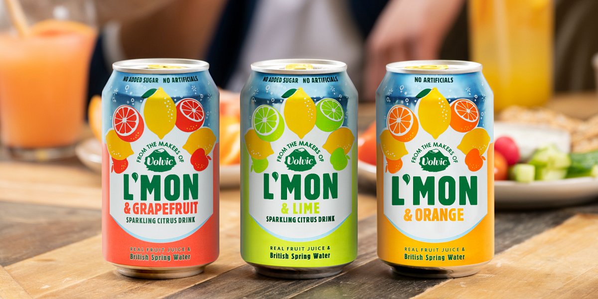 Volvic drove trials of L’mon via takeaway partners